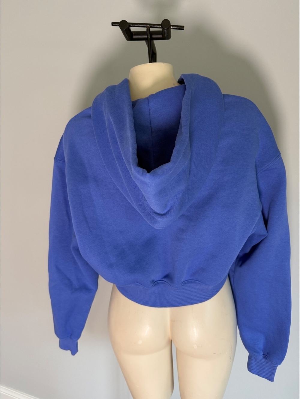 Nike Women's Cropped Hoodie in Blue XS - Picture 10 of 10